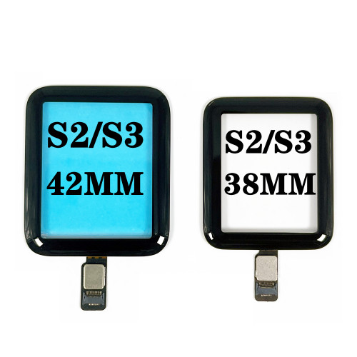 Original For Apple Watch Series 1 2 3 38mm 42mm LCD Touch Screen Front Glass Panel Cover Display Digitizing Assembly Replacement
