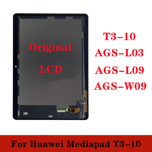 Original 9.6  LCD For Huawei MediaPad T3-10 T3 10 AGS-L03 AGS-L09 AGS-W09 LCD Display Touch Screen Digitizer Tablet Assembly