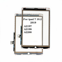 Touch Screen For IPad 7 10.2 2019 A2197 A2198 A2200 Touch Screen LCD External Digitizer Sensor Glass Panel Assembly Replacement