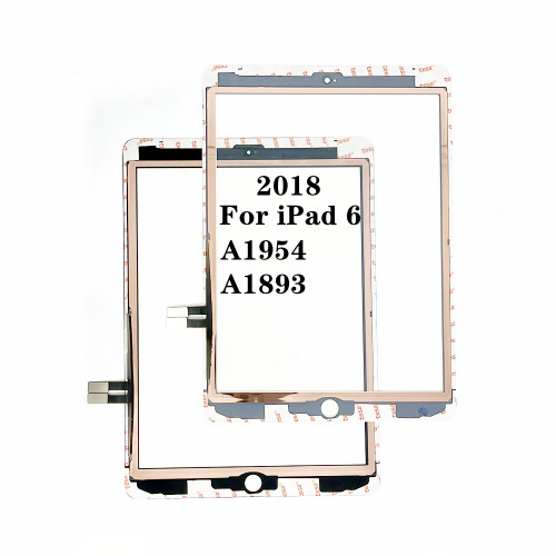 Wholesale Touch Screen For IPad 6 2018 A1893 A1954 Touch Screen LCD External Digitizer Sensor Glass Panel Assembly Replacement