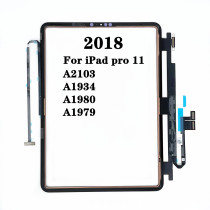 Original TouchScreen For IPad Pro 11 2018 A1934 A1979 A1980 A2013 Touch Screen Digitizer Glass Sensor Panel Assembly Replacement