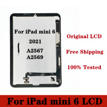 Free Shipping Original LCD For IPad MINI 6 MINI6 2021 A2567 A2569 LCD Original Display And Touch Screen Assembly Replacement