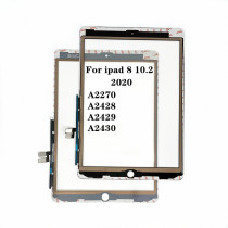 Touch Screen For IPad 8 10.2 2020 A2270 A2428 A2429 Touch Screen LCD External Digitizer Sensor Glass Panel Assembly Replacement