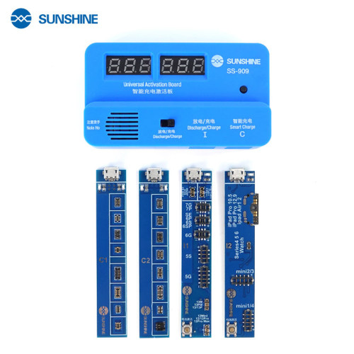 Sunshine SS-909 V7.0 Smart Charge Activation Circuit Board Universal Battery Quick Charging Plate Phone Android Repair Tester