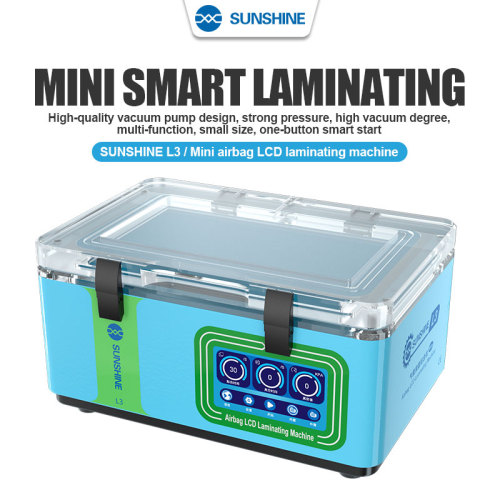 SUNSHINE L3 Mini Airbag LCD OCA Lamination Machine For Max 8 Inch Curved and Straight Screen Replacement Repair Laminator Tool