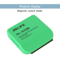 RELIFE RL-023B Multipurpose Magnetic Squeegee Screw-free Blade For Phone Polarizer Remove Screen OCA Frame Glue Disassemble