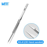 MaAnt SS-A SS-A1 Non-Magnetic Stainless Steel Precision Tweezers Sharp Flying Line Super Hard Tweezer Repair Forceps