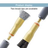 Qianli 012 iHilt Low Gravity Center Steel Brush Fur Brush Heat-resistant Clean the Motherboard Glue Removal Cleaning Tool