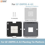 Amaoe GF-EMP9S-A-A3 BGA Reballing Stencil Platform Kits Magnetic Attraction Positioning Tin Planting Platform Chip Ball Planting