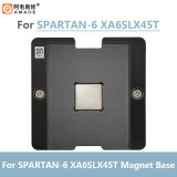 Amaoe SPARTAN-6 XA6SLX45T BGA Reballing Stencil Template Planting Tin Platform Chip BGA Repair Steel Mesh Positioning Plate