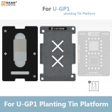 AMAOE U-GP1 BGA Reballing Stencil Kit for GoPro Motion Camera CPU Phone Repair Steel Mesh Direct heating Planting Platform