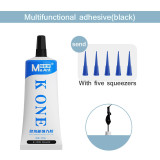 MaAnt K-ONE Multifunctional Adhesive Black White Multi Purpose Glue High Flexibility Strong Fit Low Odor Structural Adhesive