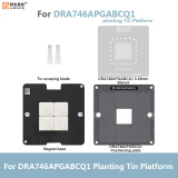 Amaoe DRA746APGABCQ1 BGA Reballing Stencil Planting Tin Maintenance Platform MPU Microprocessor IC Chip Steel Mesh