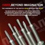MECHANIC MAX8 Ultra Harded Screwdriver Magnetic Precision Built-in Magnet Screwdriver Non-slip Phone Opening Repair