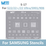 MaAnt BGA Reballing Stencil Kit For Samsung Motherboard CPU RAM Power NAND IC Chipping Planting Tin Heat Template