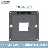 Amaoe M2 339S01086 CPU BGA Reballing Stencil 0.15MM Chip Positioning Plate Tin Plant Net Template Soldering Steel Mesh