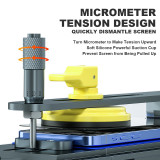 MECHANIC 361 UITRA 14 inch Multifunctional Rotary Separator For Screen Heating Degumming Frame Removal Screen Separation