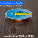 MaAnt 200M Diameter 0.02mm 0.01mm 0.009mm Flying Line Jump Wire Precision Maintenance For Phone Fingerprint Mainboard Chip