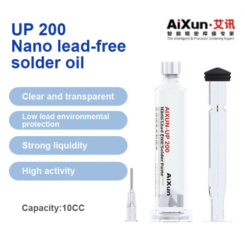 AIXUN UP200 10CC Nano Lead-free Welding Oil For Phone BGA SMD CPU Ball Welding Planting Phone Maintenance Repair Tools