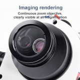 Qianli Mega-idea Binocular Trinocular Microscope 10X/20 Eyepiece 7-45X Magnification Microscope For Phone Soldering PCB Repair