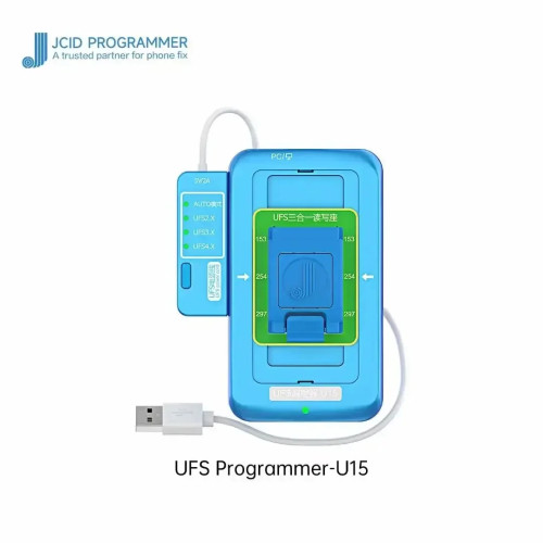 JCID UFS Programmer-U15 Box For BGA153 BGA254 BGA297 Adaptation UFS Nand Flash Read & Write Expansion Repair Tool