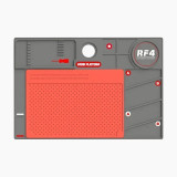 RF4 RF-PO2 Heat Resistant Mat Microscope Maintenance Mat BGA Desktop Station Soldering Insulation for Phone Repair Tools Set