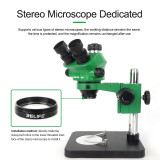 RELIFE M-25 Microscope Dustproof Lens For Repair Anti-Smoke And Protective Lens Dust-proof Iens Oil-proof Iens Glass Lens
