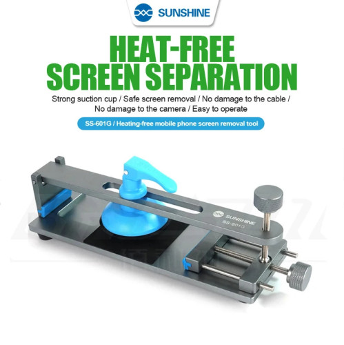 SUNSHINE SS-601G Universal Mobile Phone LCD Screen Separator Unheated Screen Fixture Phone Repair Tool Fixing Clamping Tools Set