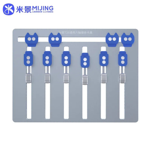 Mijing T26 Motherboard Fixture Universal Adjustable PCB Board Holder For iPhone/Samsung Logic Board Soldering Fixed Repair Clamp