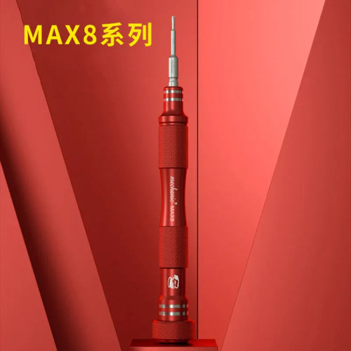 MECHANIC MAX8 Ultra Harded Screwdriver Convex Cross Torx T2 Y0.6 Pentalobe Phillips For Phone Opening Repair Disassembly