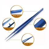 Ultra Precision 0.15mm Titanium Alloy Non-magnetic High Hardness Tweezers For PCB Board IC Chip Repair Tools