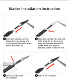 Glass Fiber Material Repair Scalpel Knife Phone Motherboard Chip Glue Back Cover Glass Disassembly Removal Prying Blade