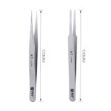 BEST High Quality Custom Pointed Straight Curved High Class Smart Matte Tweezer For Mobile Phone Motherboard BGA Repair Tools