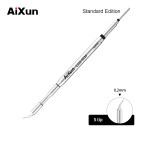 AiXun C210 Ultra Red Copper Soldering Iron Tips For Aixun T3B Solder Station Replacement Heating Core SMD Rework Welding Tool
