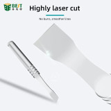 BST-75 Metal Spudger LCD Screen Opener Thin Pry Crowbar Mobile Phone Repairing Opening Tools Soldering Paste Scraping Tin Knife