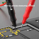 BST-020-JP CATIII 20A Alloy Steel Fine Tip Multimeter Probe Test leads And Insulated Silicone Leads For Figital Multimeters