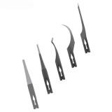 18 Kinds Multifunctional Flexible Soft Blade Hand Polished Knife Set For Motherboard CPU Glue Clean IC Chip Disassembly Pry Tool