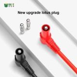 BST-020-JP CATIII 20A Alloy Steel Fine Tip Multimeter Probe Test leads And Insulated Silicone Leads For Figital Multimeters