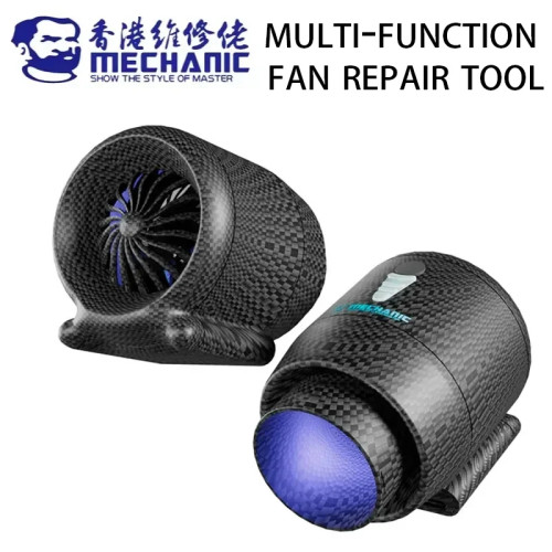 MECHANIC C919 3in1 UV Curing Powerful Cooling Smoke Exhaust Fan Mobile Phone Motherboard Repair Multi-function Fan Tool
