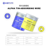 MiJing Alpha Tin-Absorbing Wire AR-2015 AR-2020 5pcs One Pack Mobile Motherboards Chips Cleaner Repair Tool
