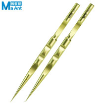 MaAnt Super Hard High-precision Titanium Alloy Stainless Steel Flying Lead Tweezers Mobile Phone Mainboard Copper Wire Repair