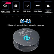 Sunshine M-11 4800W Pixel HDMI Trinocular Microscope HD Camera Industrial Grade Camera For Mobile Phone Motherboard Repair Tool