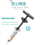 Aluminum alloy Injector Dispensing For Solder Paste Flux Grease Welding Oil Repair Assistant Replacement Glass Syringe