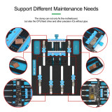 NEW RELIFE RL-605 Pro laptop Motherboard Chip Repair Rotating Fixture for Motherboard Repair Chip Removal Glue Fixed Tools