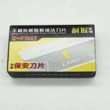 100pcs Security Single-sided Blade Mobile Phone Repair Film Cutting Razor Motherboard IC Chip Glue Clean Removal Knife
