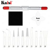 Kaisi 310 Double-Headed Crowbar Set High Toughness Manual Polishing Blade For Phone Face ID Motherboard IC Chip Repair Tool Kit