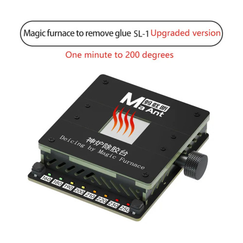 Ma Ant SL-1/2 Magical Degumming Station Suitable For Phone IC CPU BGA NAND Chips Heating And Degumming Comprehensive Repair Tool