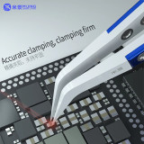 MJ Multi-function Ceramic Blades/High Precision Insulation Tweezer No-magnetic For Phone Mainboard IC CHIP Remover Glue Tool