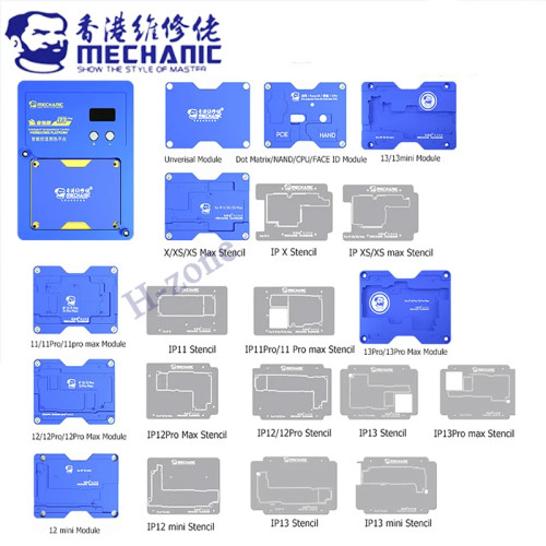 MECHANIC iT3 pro Intelligent Preheating Platform For iPhone X-14 PRO MAX Motherboard Layered Chip BGA Stencil/Dot Matrix Repair