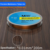 MaAnt 0.01 0.02 0.09 mm flying Wire Soldering Copper Wire For Mobile Phone Motherboard Battery Touch ID Jump Wire Repair Tools